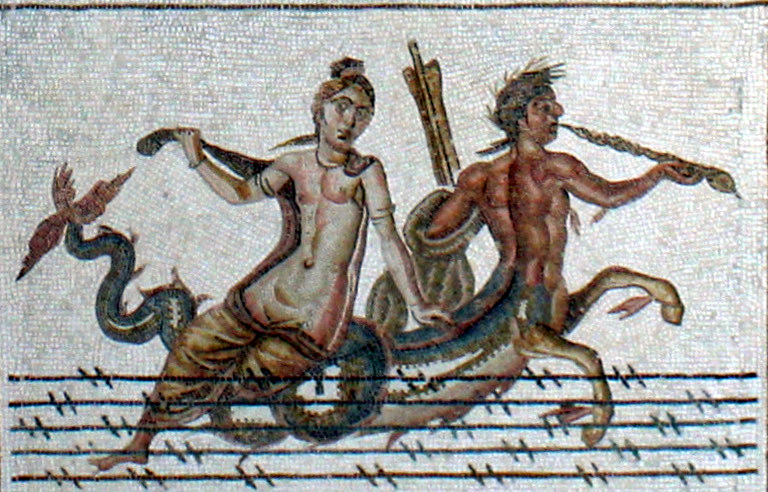 Drunken Silenus mosaic